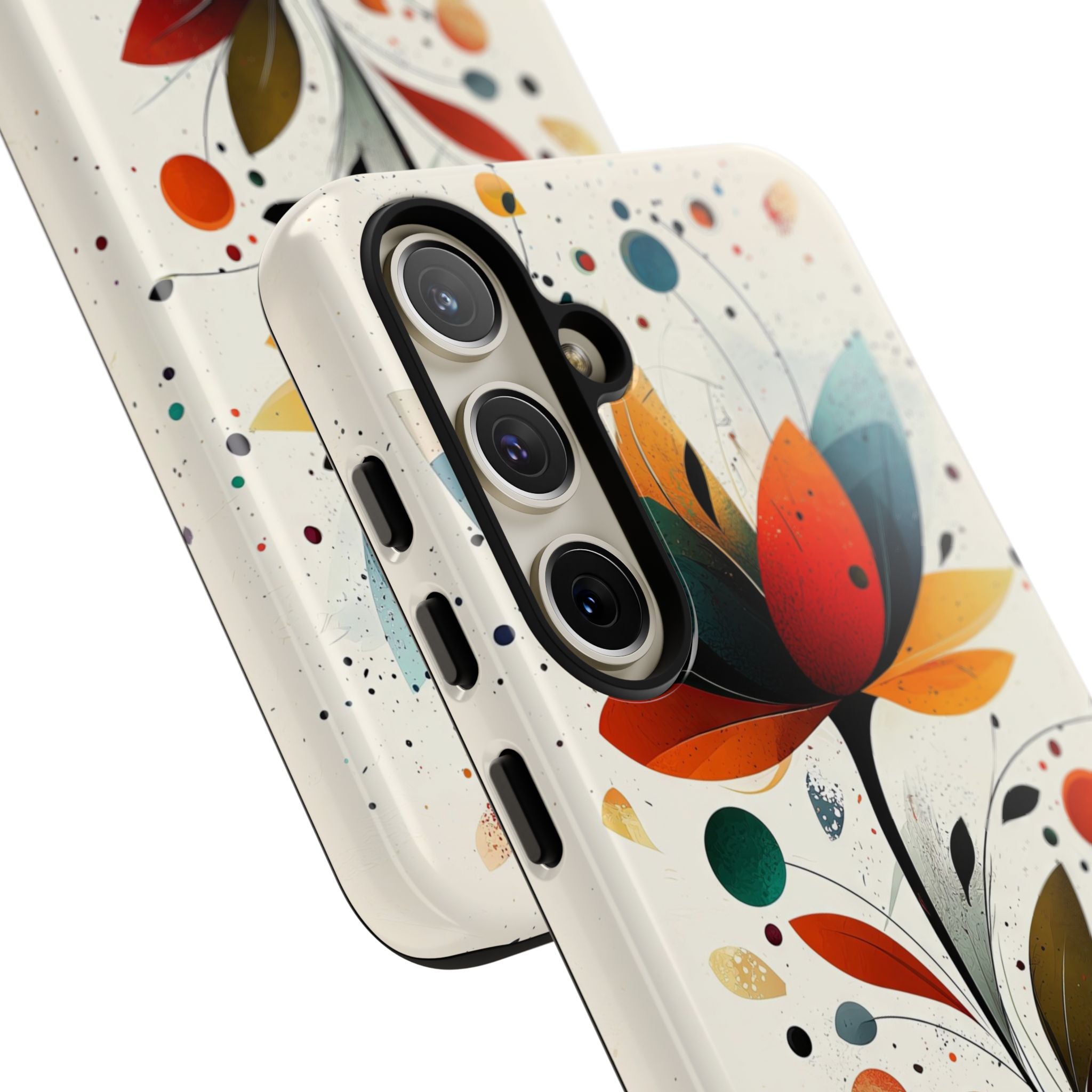 Burnt Petal Abstract · Tough Phone Case for Samsung