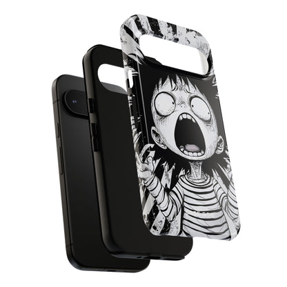 Screaming Stripes Google Pixel 9 Case - Tough