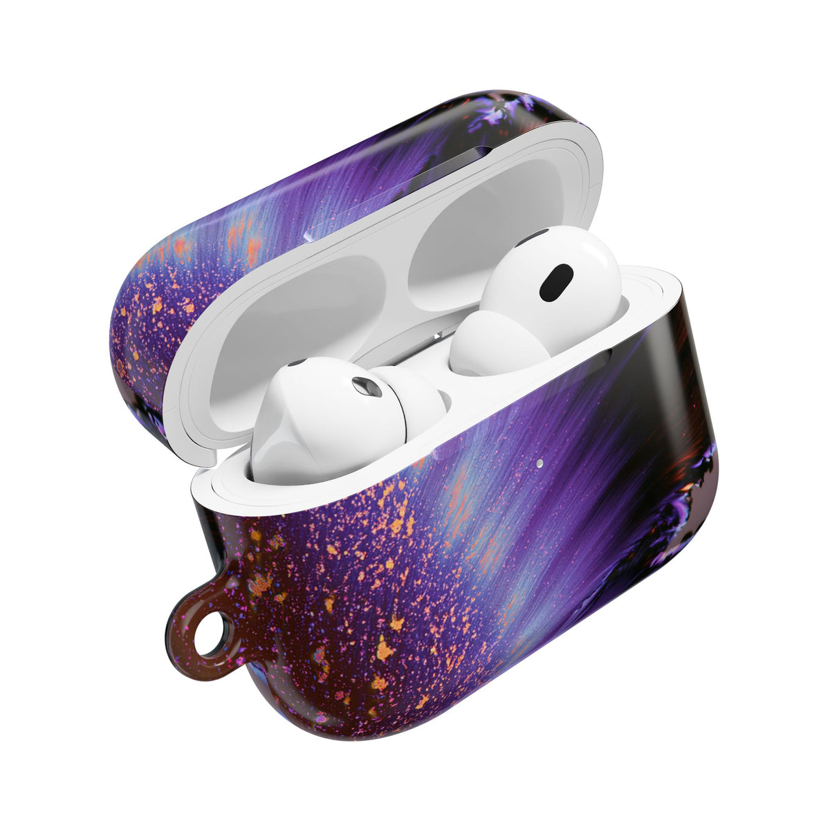 Ethereal Corona · Hard Case for AirPods & AirPods Pro · Purple