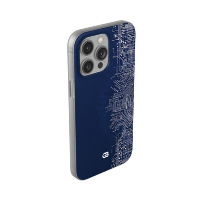 Blue Lite Phone Case for iPhone - Cobalt Circuit Logic
