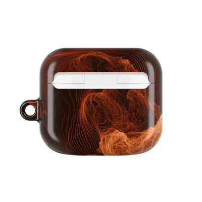 Amber Filament · Hard Case for AirPods & AirPods Pro · Orange