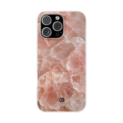 Rose Quartz Facet · Lite Phone Case for iPhone ·  Pink