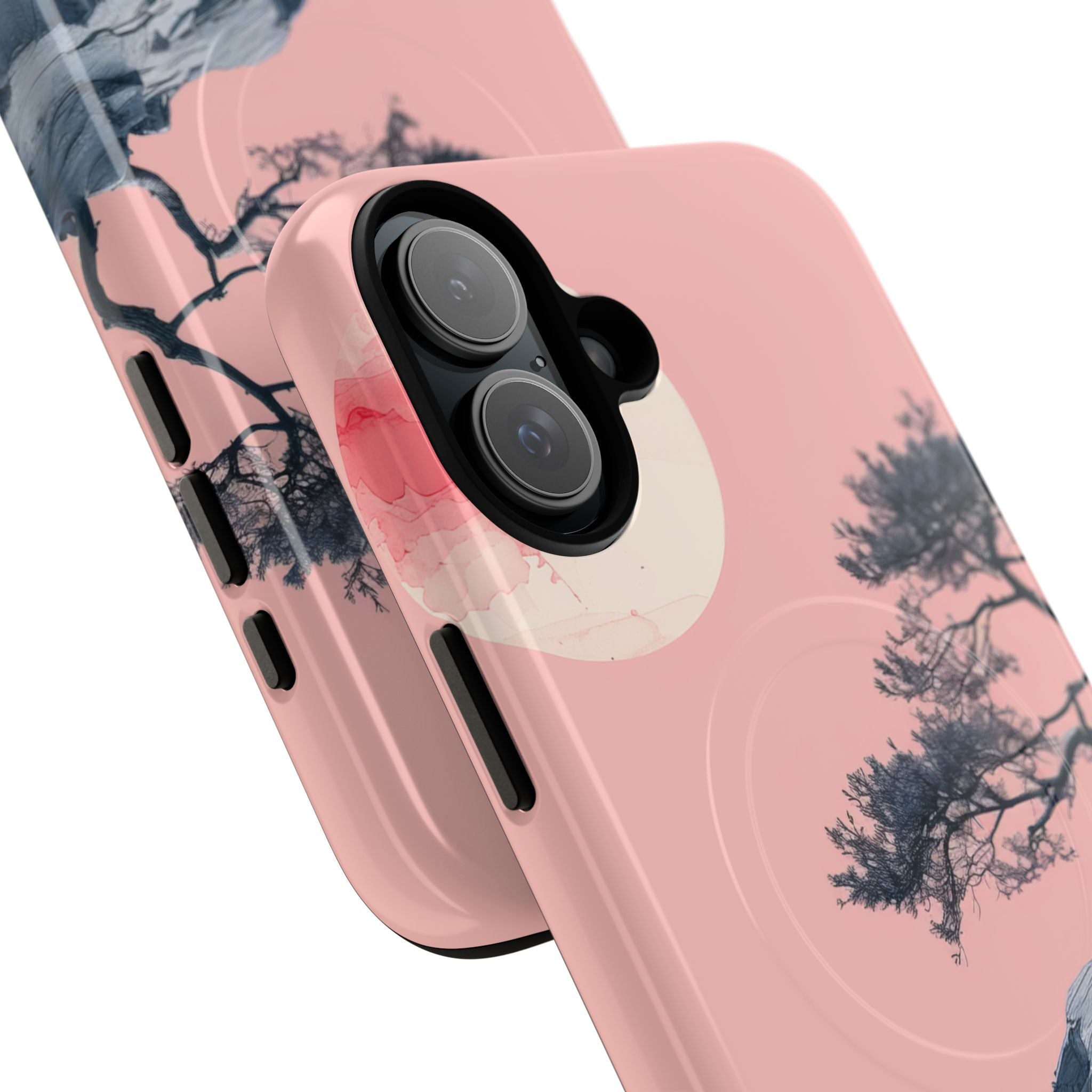 Crimson Moon Tree iPhone 16 Plus Case - Tough+