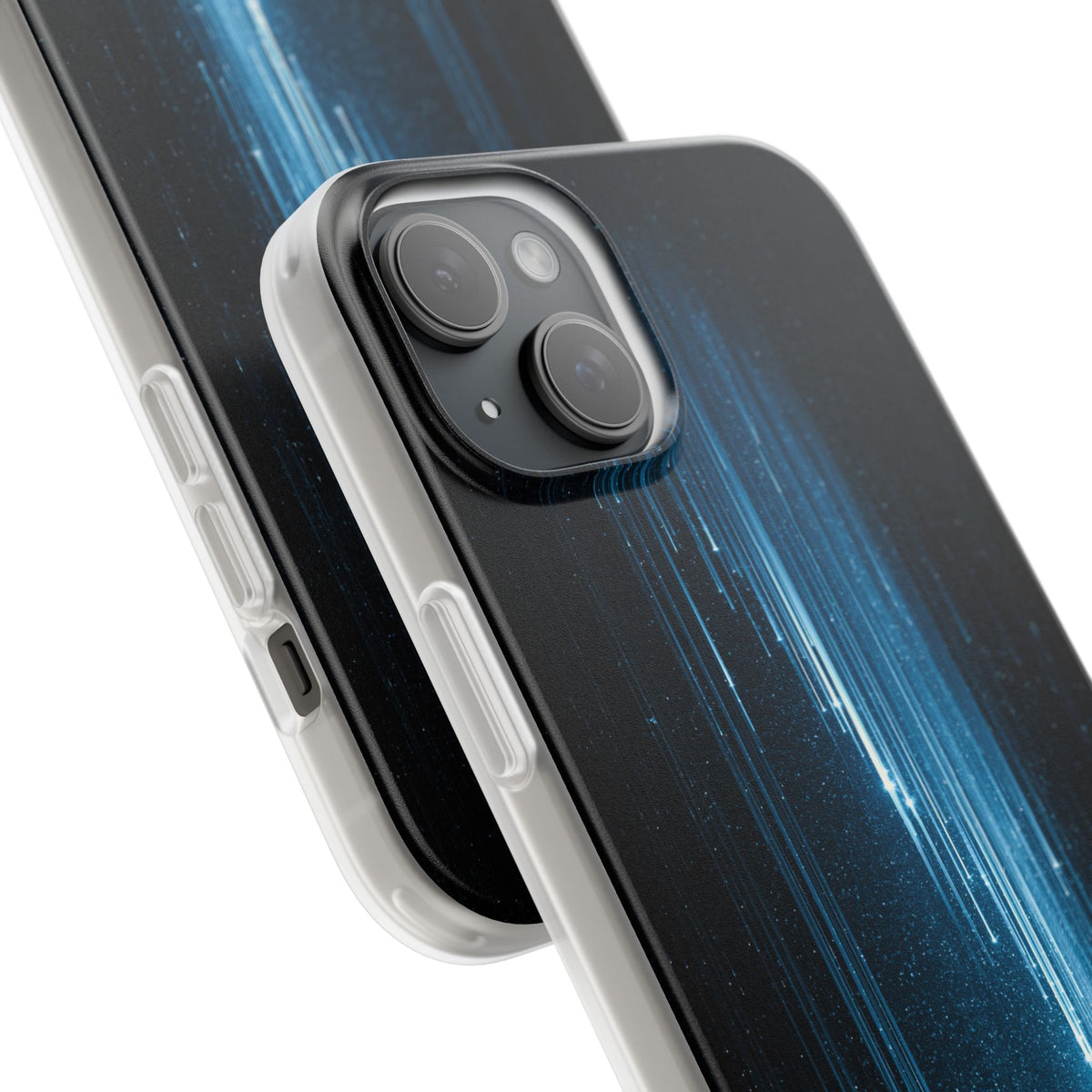Nocturnal Cascade · Lite Phone Case for iPhone ·  Black