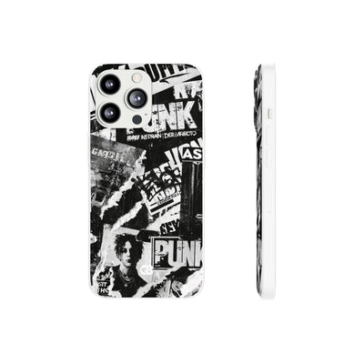 Underground Punk Collage · Lite Phone Case for iPhone ·  Black