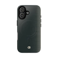 Grey Tough 2.0 Magsafe Phone Case for iPhone - Charcoal Tech Grid