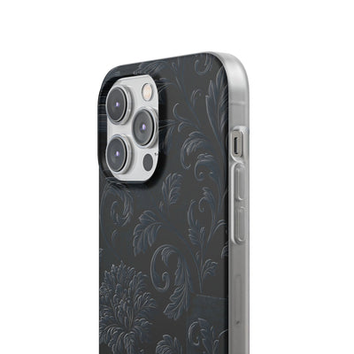 Obsidian Damask · Lite Phone Case for iPhone ·  Black