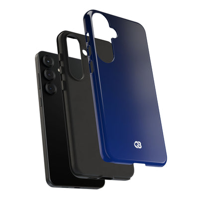 Blue Tough Phone Case for Samsung - Midnight Cobalt Fade
