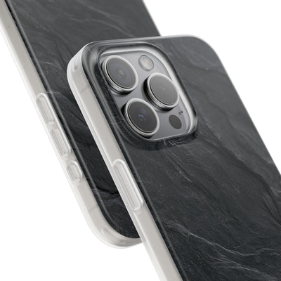 Black Lite Phone Case for iPhone - Midnight Slate Ridge