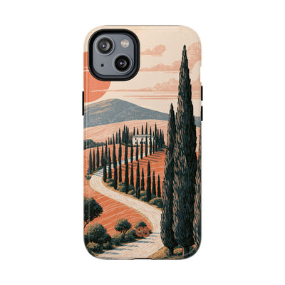 Orange Tough 2.0 Magsafe Phone Case for iPhone - Terracotta Ridge Trail