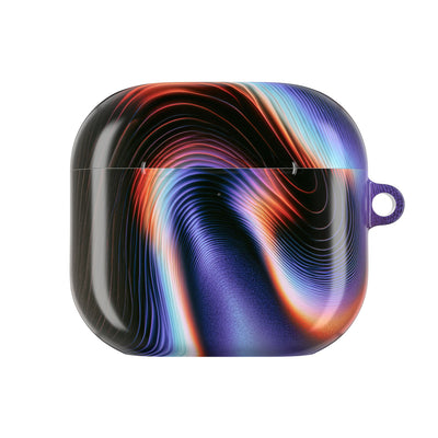 Prismatic Resonance · Hard Case for AirPods & AirPods Pro · Purple