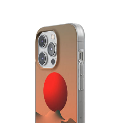 Crimson Sol Ridge · Lite Phone Case for iPhone ·  Red