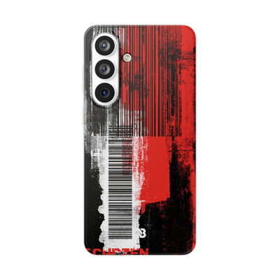 Distorted Barcode · Lite Phone Case for Samsung · Black