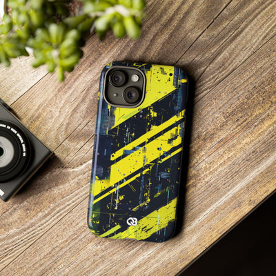 Acid Hazard · Tough Phone Case for iPhone · Yellow