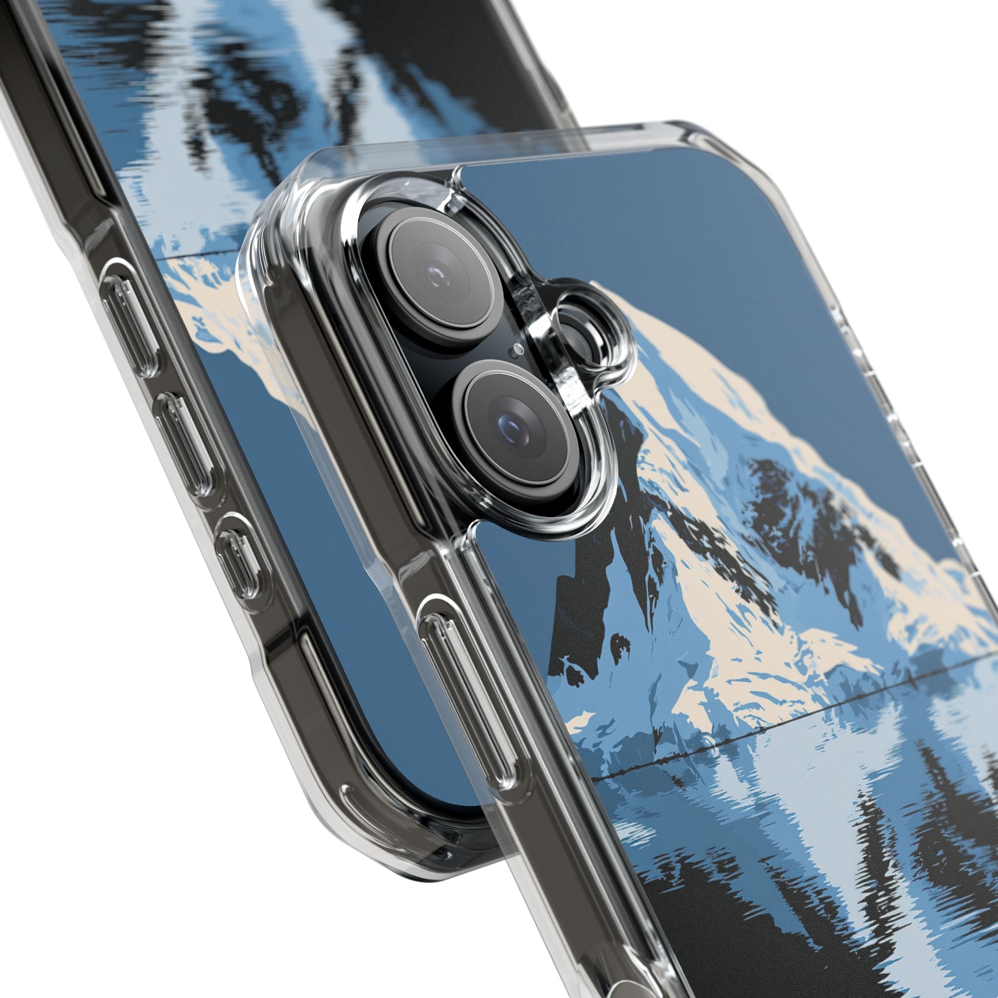 Blue Impact MagSafe Phone Case for iPhone - Arctic Summit Mirror