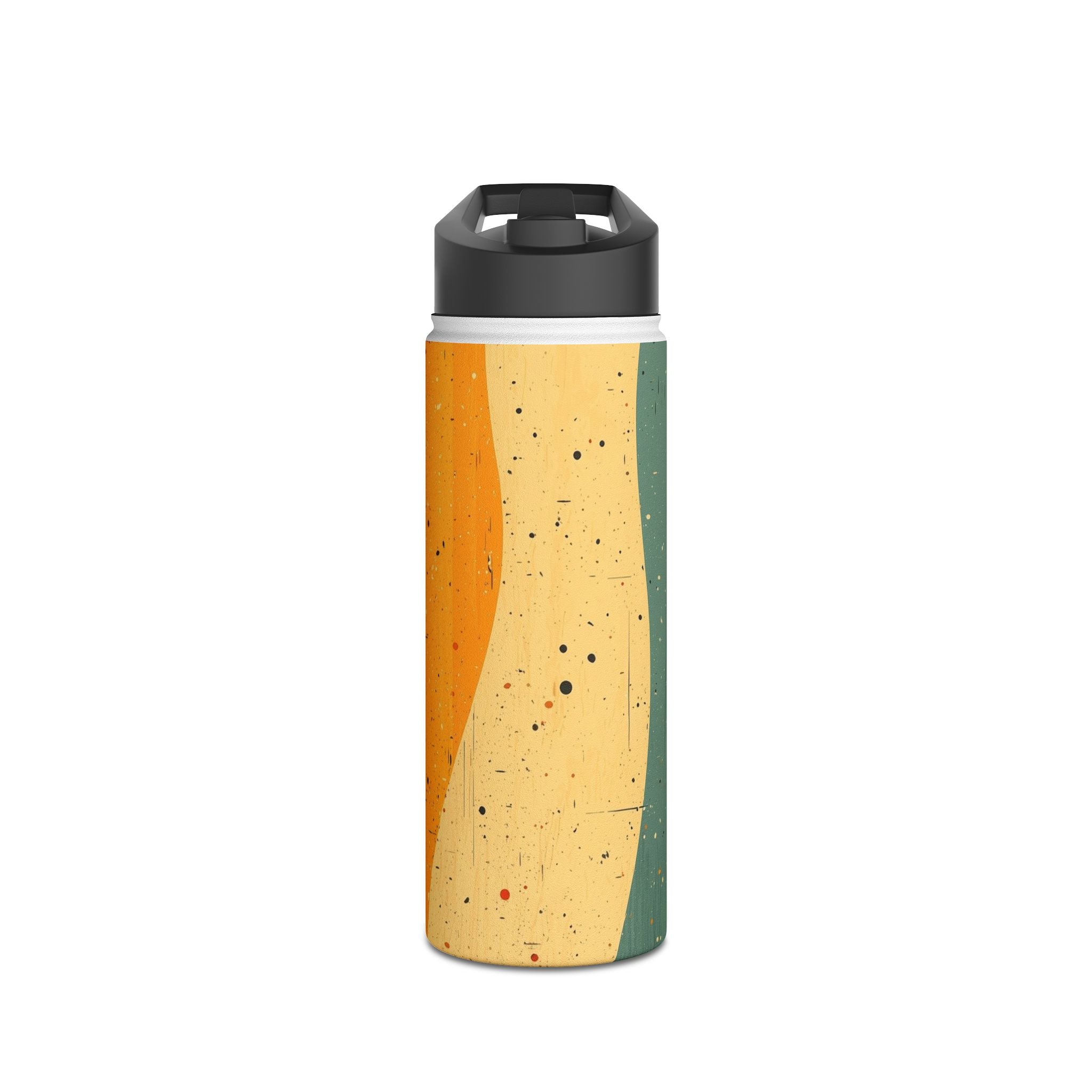 Wavy Spectrum - Stainless Steel Water Bottle