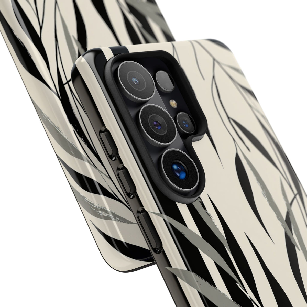 Linear Willow Study · Tough Phone Case for Samsung · Beige