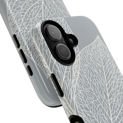 Grey Tough 2.0 Magsafe Phone Case for iPhone - Frosted Ash Veins