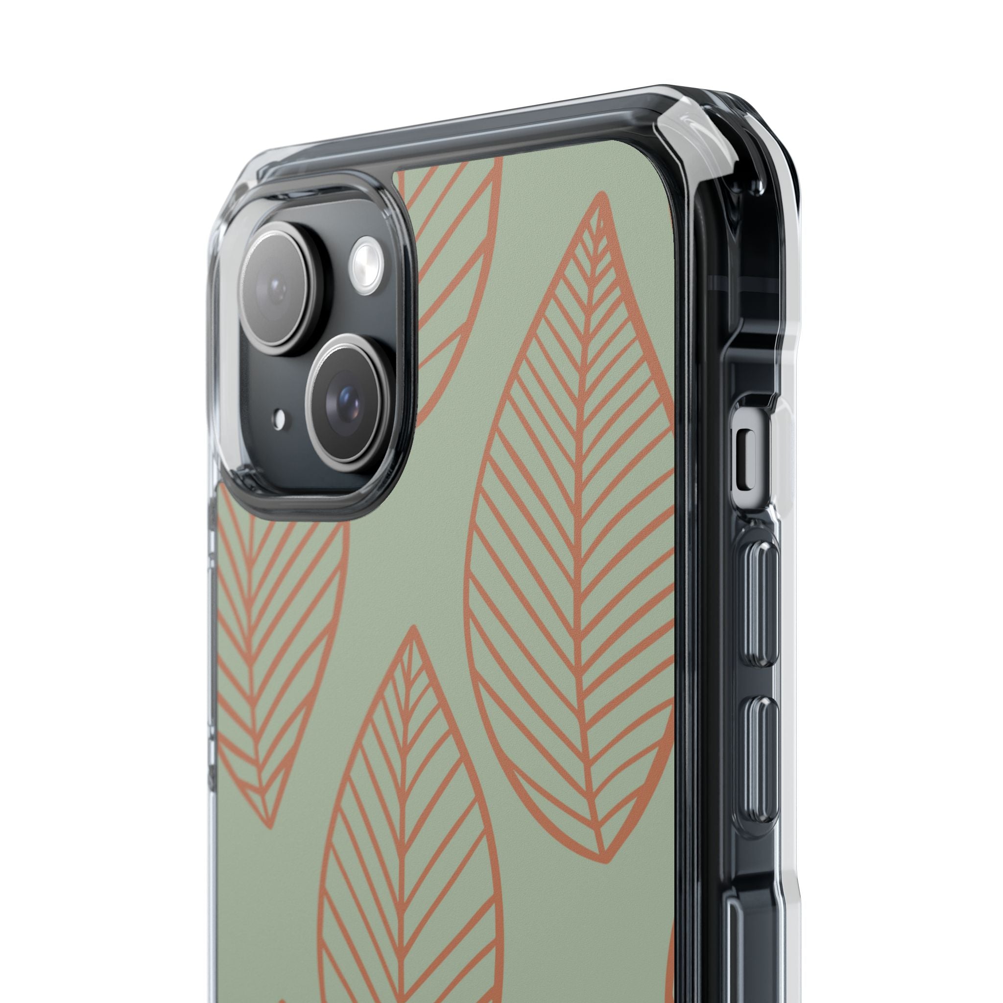 Sage Earth Leaves · Impact Telefoncover for iPhone · Magsafe
