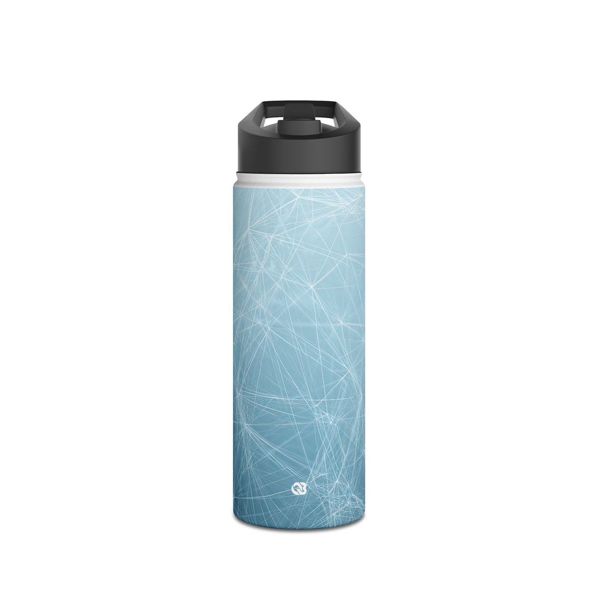 Linear Lattice · Insulated Water Bottle · Blue