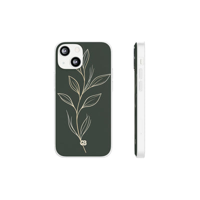 Minimal Botanical Stem · Lite Phone Case for iPhone ·  Green