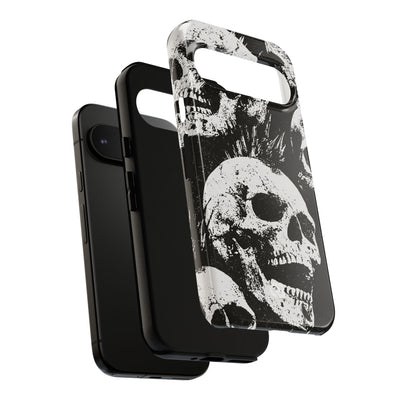 Punk Skull Riot · Tough Phone Case for Pixel ·  Black