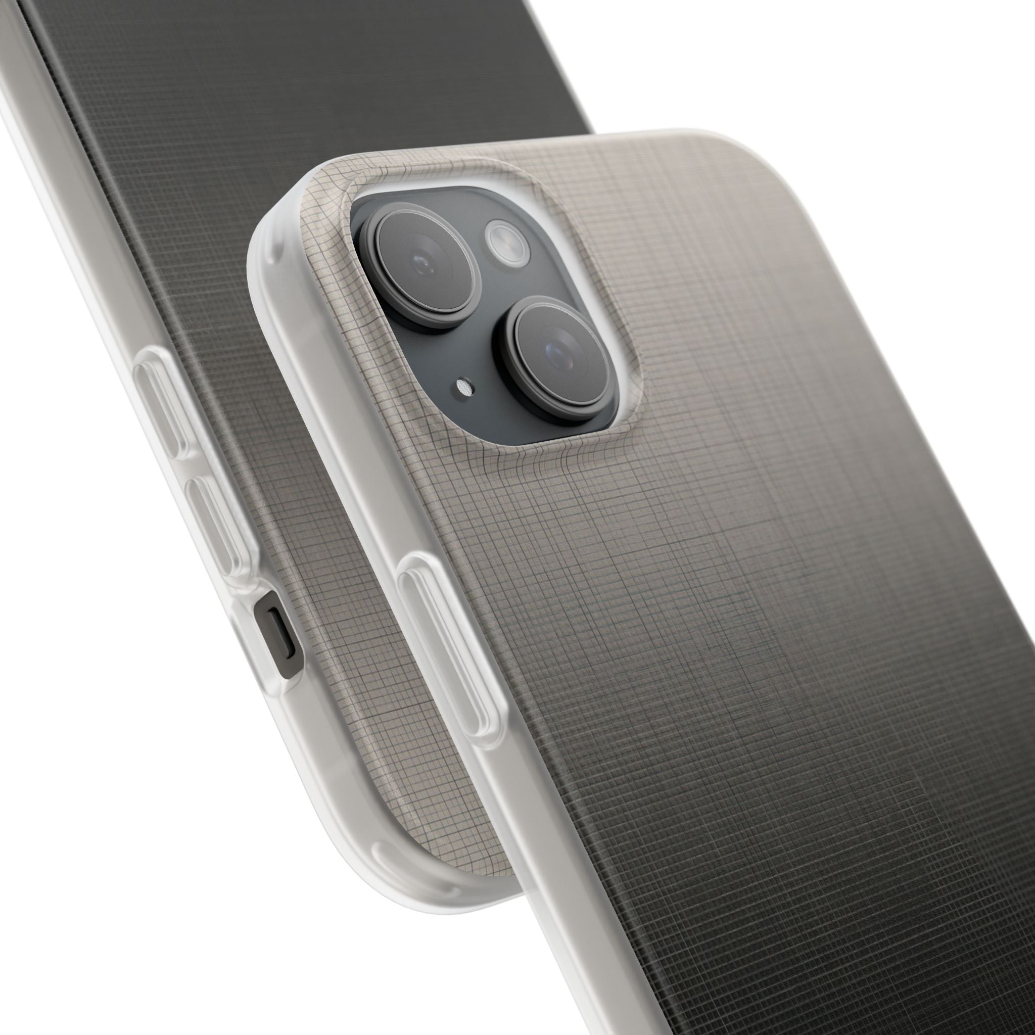 Grey Lite Phone Case for iPhone - Faded Sand Mesh