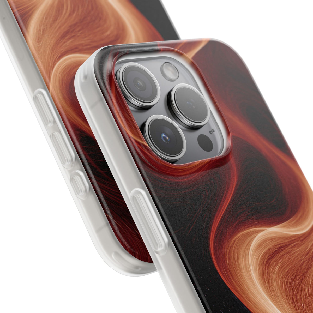 Solar Ember Flow · Lite Phone Case for iPhone ·  Orange