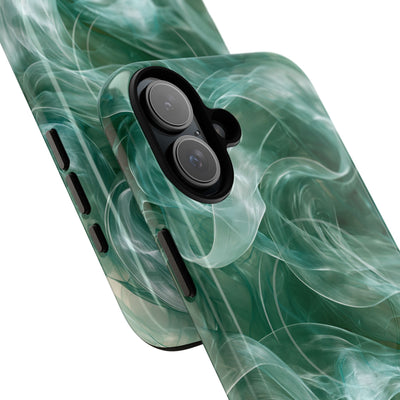 Translucent Aqua Flow · Tough 2.0 Magnetic Phone Case for iPhone · Teal