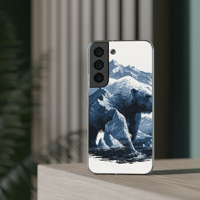 Fjord Summit Bear · Lite Phone Case for Samsung · Blue