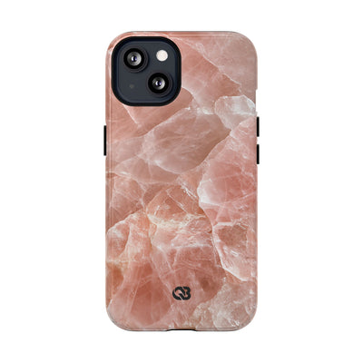 Rose Quartz Facet · Tough 2.0 Magnetic Phone Case for iPhone · Pink