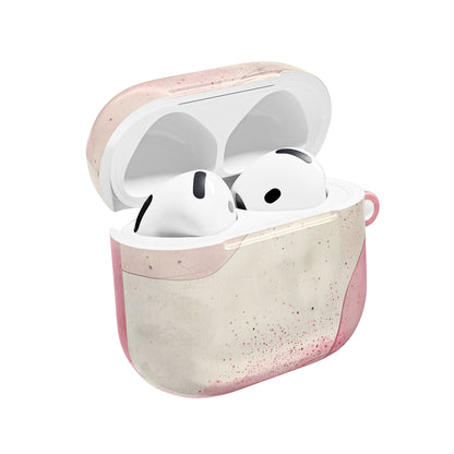 Crimson Ribbon Waves - AirPods Case