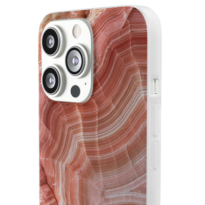 Blushing Rose Strata · Lite Phone Case for iPhone ·  Pink