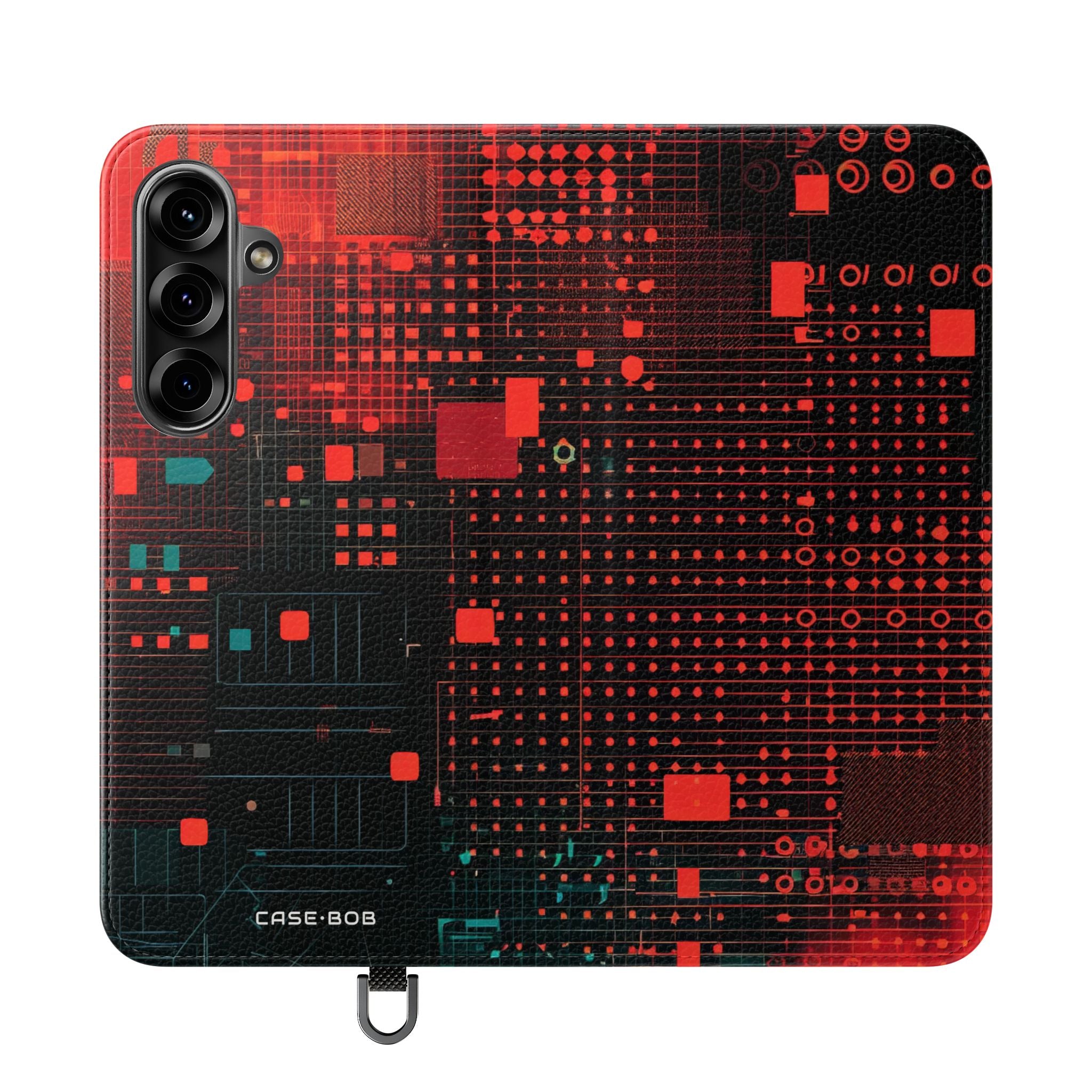 Crimson Circuit - Samsung S25+ Case - Portemonnee