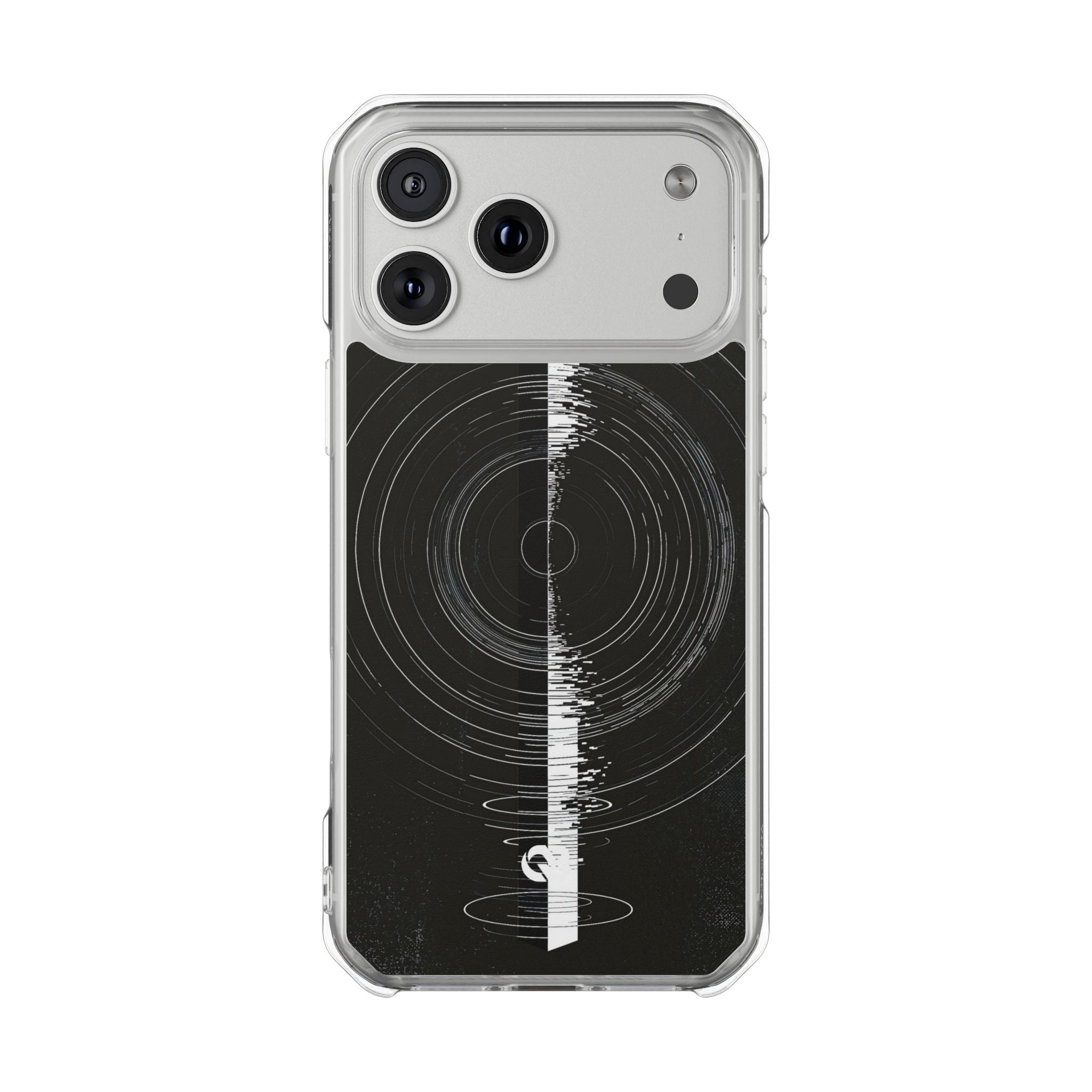 Black Impact MagSafe Phone Case for iPhone - Obsidian Orbital Signal