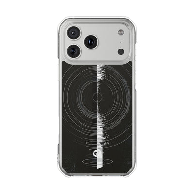 Black Impact MagSafe Phone Case for iPhone - Obsidian Orbital Signal