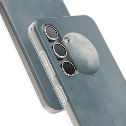 Moon Balloon Samsung S24 Case - Soft