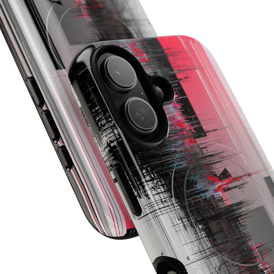 Black Tough 2.0 Magsafe Phone Case for iPhone - Crimson Data Leak