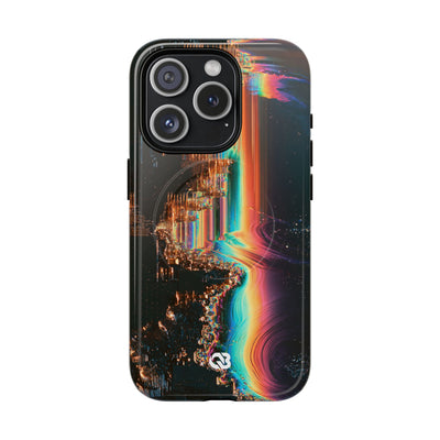 Prismatic Circuit · Tough 2.0 Magnetic Phone Case for iPhone · Black