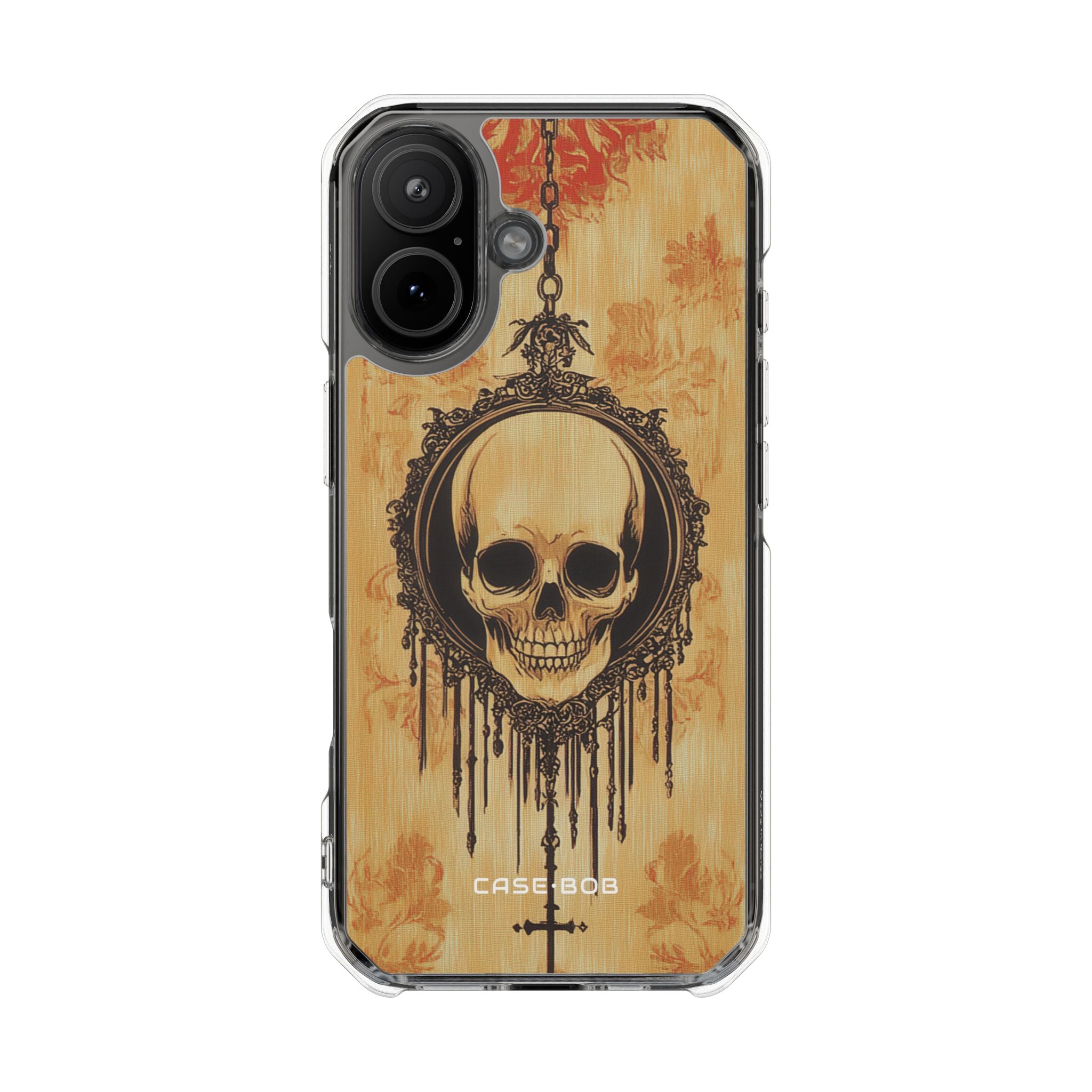Skull Medallion Crimson iPhone 17 Case - Impact