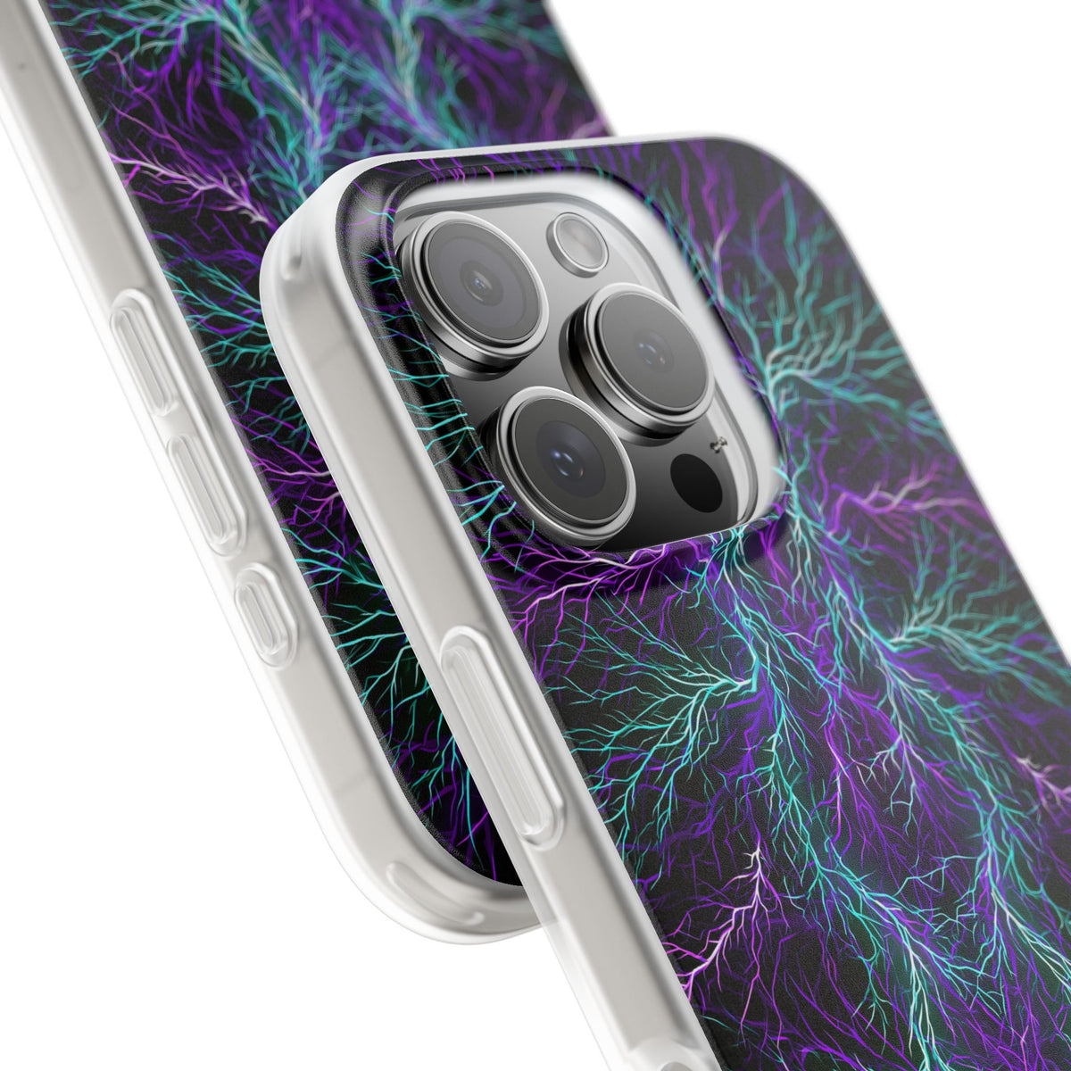 Electric Plasma Arbor · Lite Phone Case for iPhone ·  Purple
