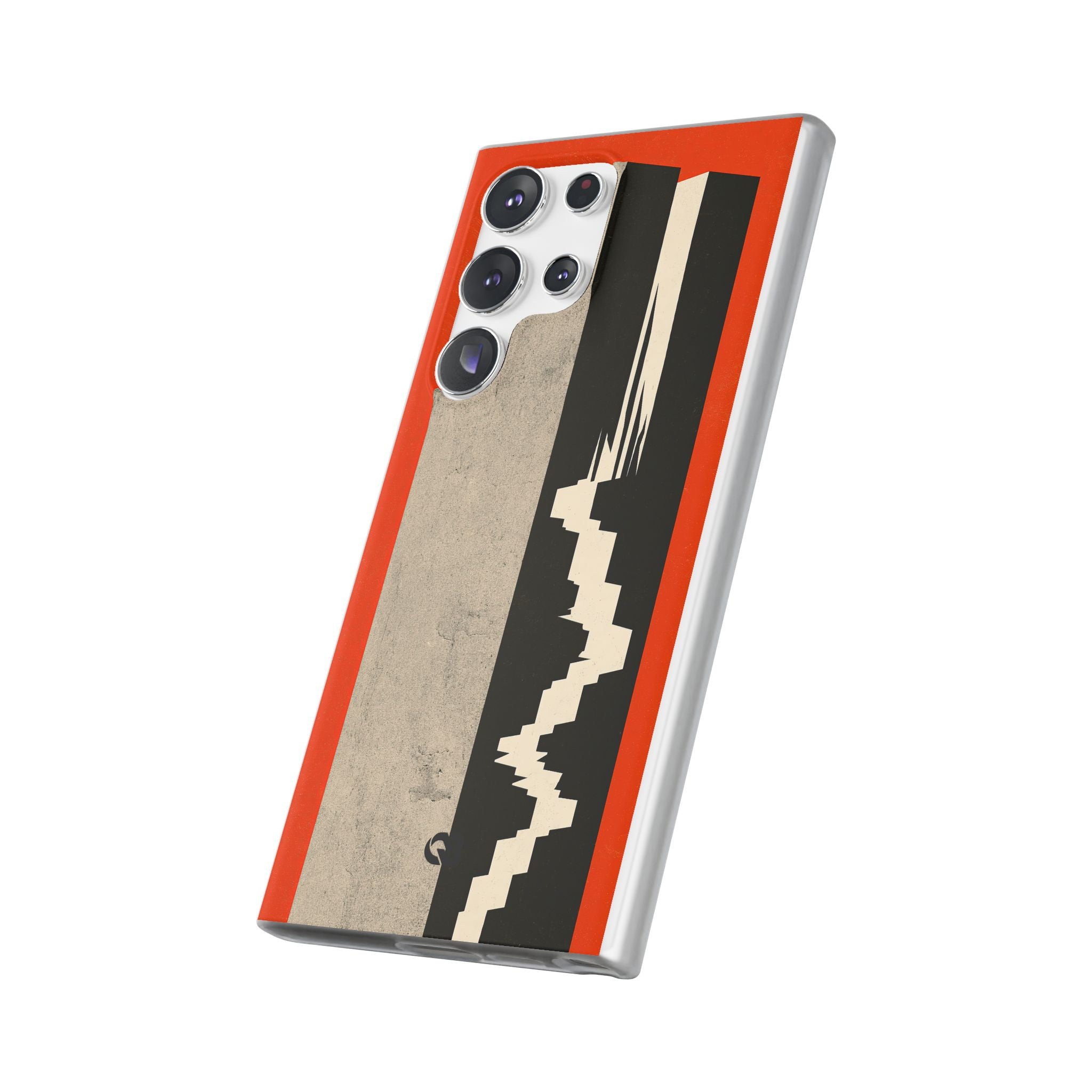 Orange Lite Phone Case for Samsung - Orange Monolith Rift
