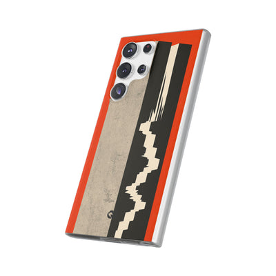Orange Lite Phone Case for Samsung - Orange Monolith Rift
