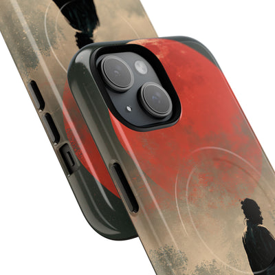 Crimson Moon Ronin · Tough 2.0 Magnetic Phone Case for iPhone · Red
