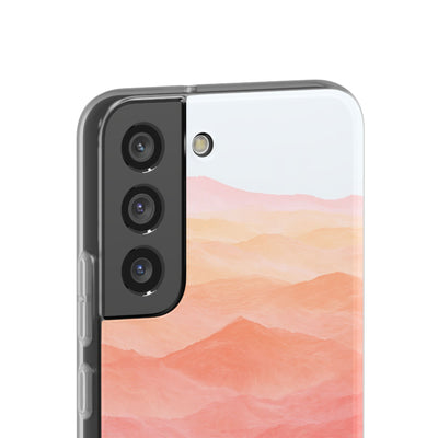Alpenglow Ridge Vista · Lite Phone Case for Samsung · Orange