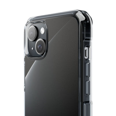 Obsidian Horizon · Clear Impact Magnetic Phone Case for iPhone ·  Black