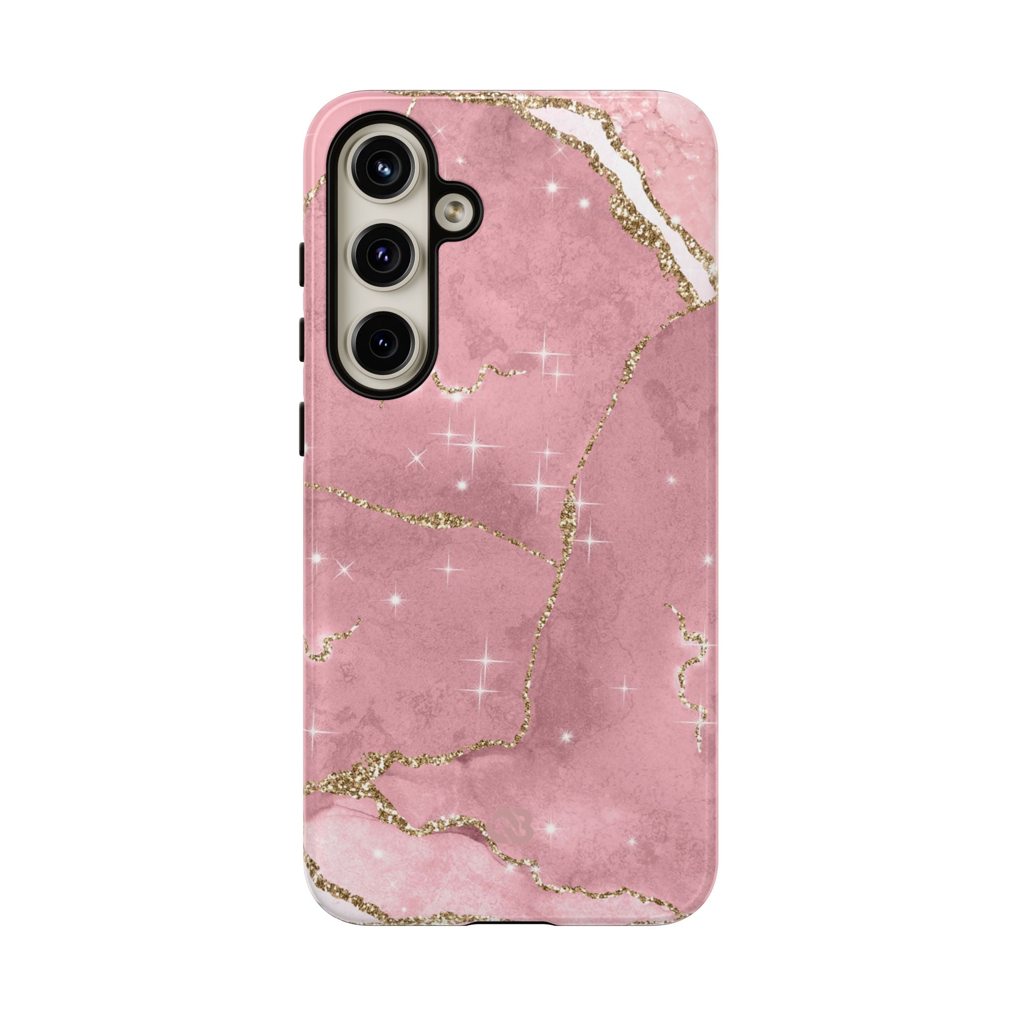 Rose Sparkle Marble · Tough Phone Case for Samsung