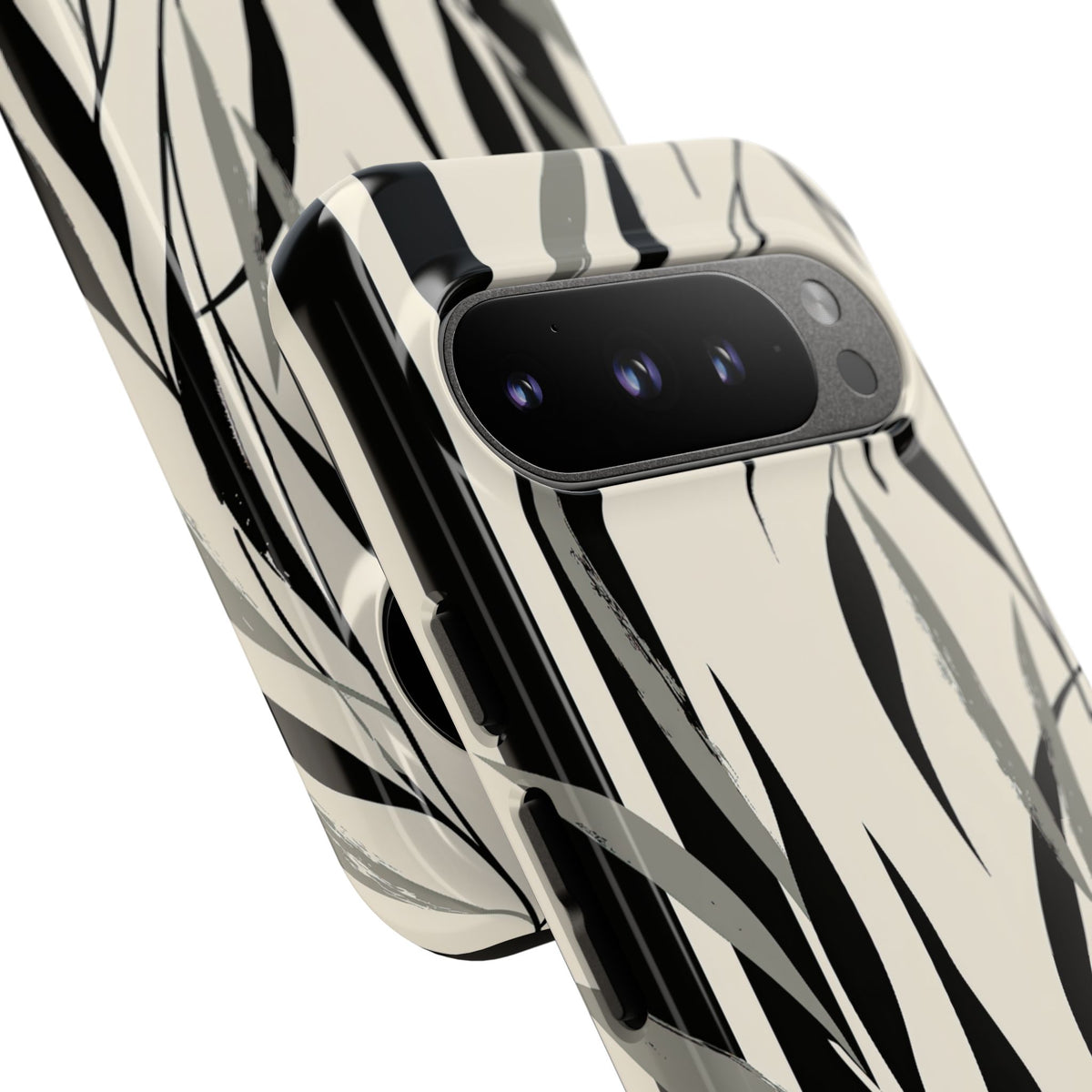 Linear Willow Study · Tough Phone Case for Pixel ·  Beige