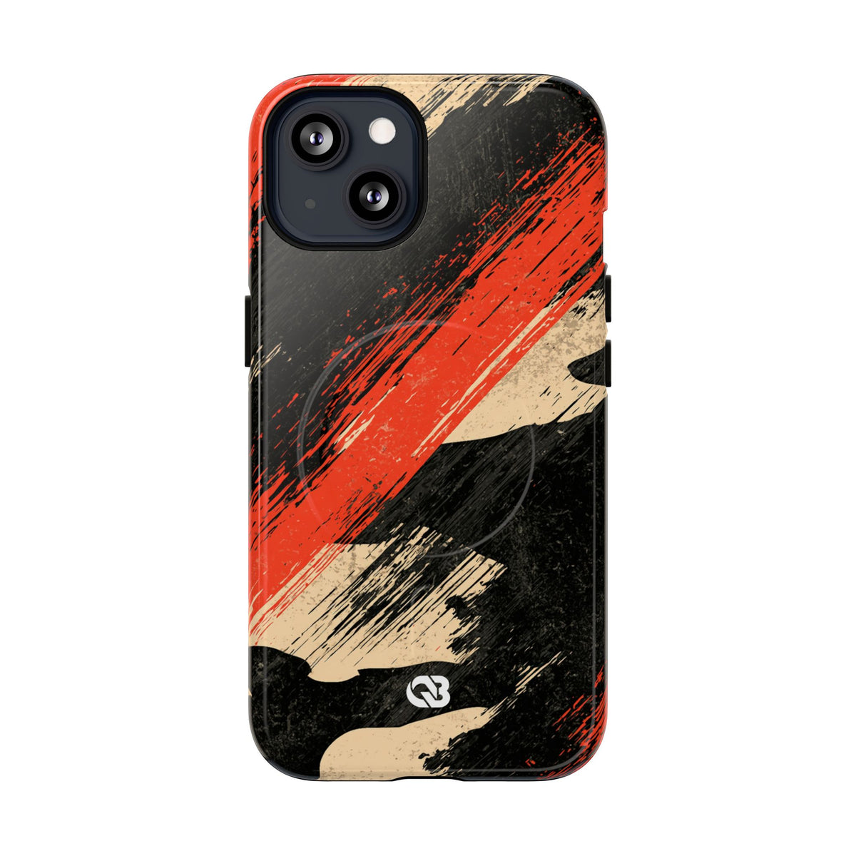 Urban Slash Camo · Tough 2.0 Magnetic Phone Case for iPhone · Black
