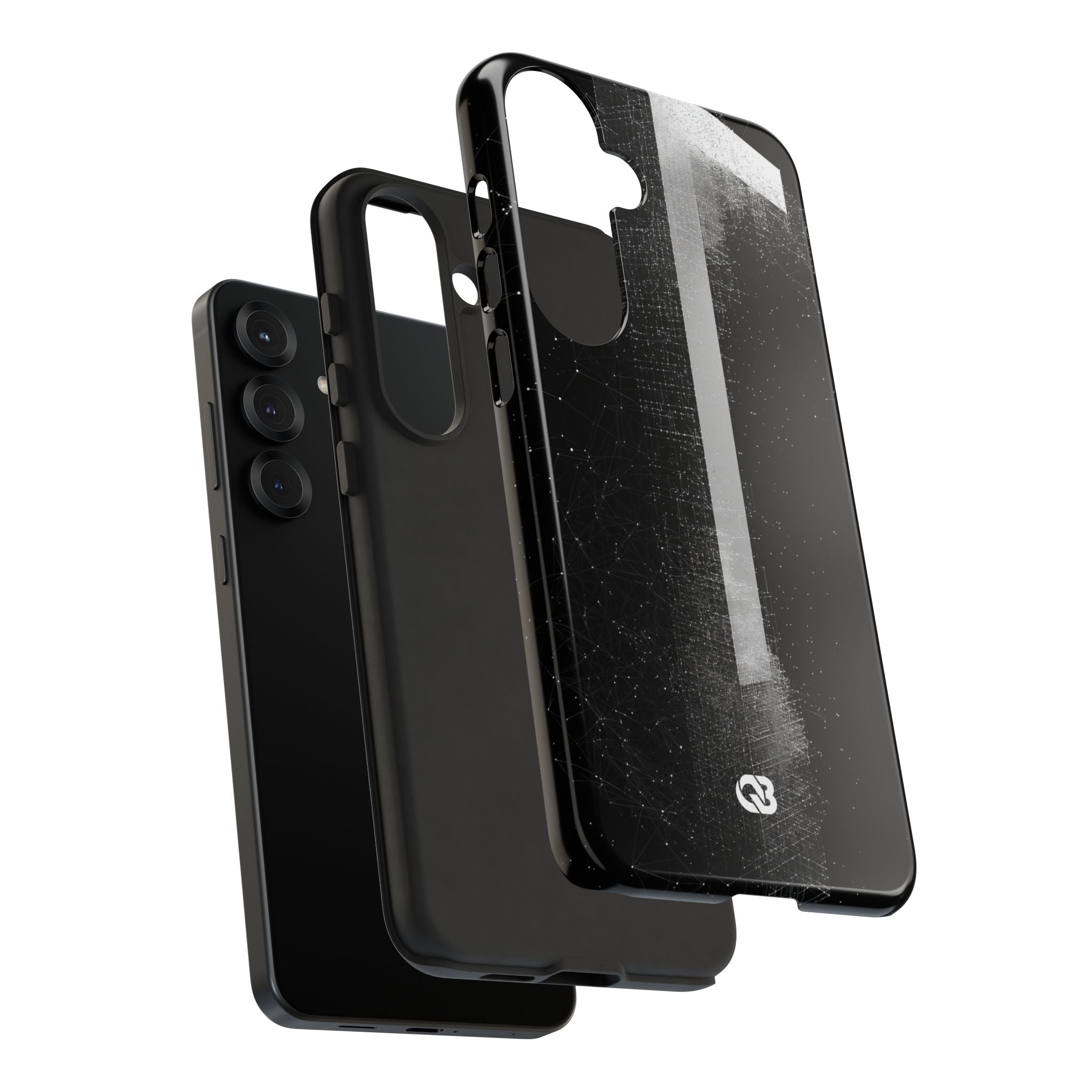 Black Tough Phone Case for Samsung - Vector Core Monolith